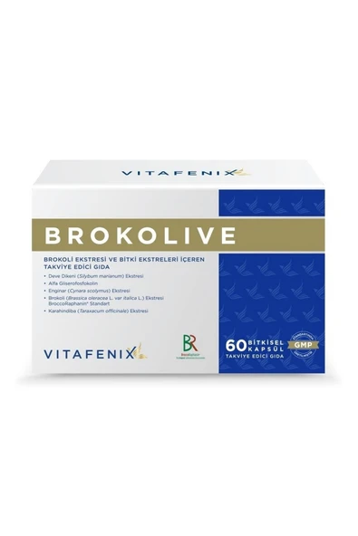 Vitafenix Brokolive 60 Kapsül