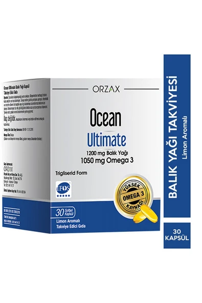 Orzax Ocean Ultimate 30 Kapsül ürün görseli