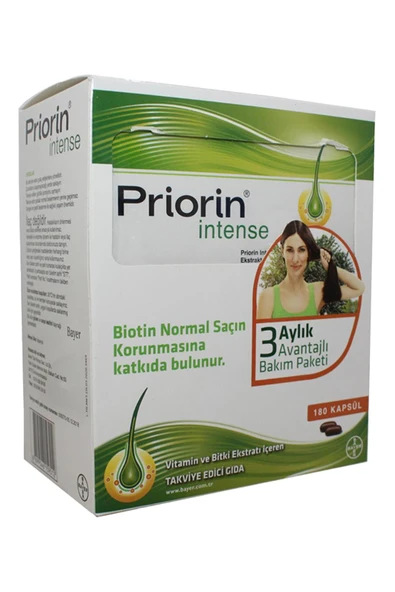 Priorin Intense Avantajlı Paket 120 60 Kapsül ürün görseli