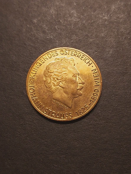 JOHANN STRAUSS 1825 1899 WIEN KLINGENDES ÖSTERREICH - R. SCHMIDT AN DER SCHÖNEN – BLAUEN DONAU A900 - Resim 8