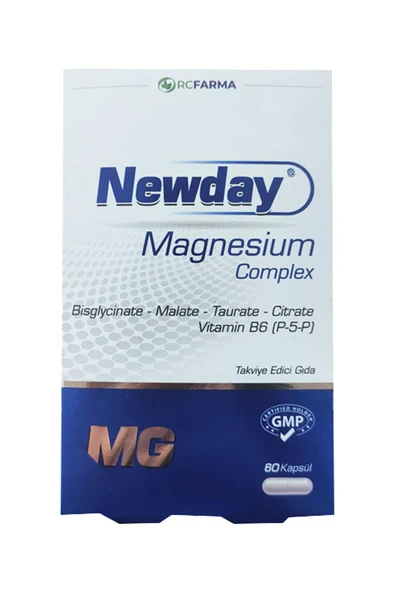 Newday Magnezyum Complex 60 Kapsül ürün görseli