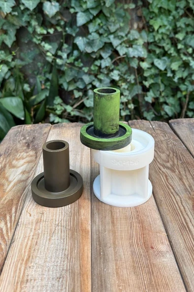 Şamdan Altlık Model 3 Silikon Altlık Kalıbı - Resim 2