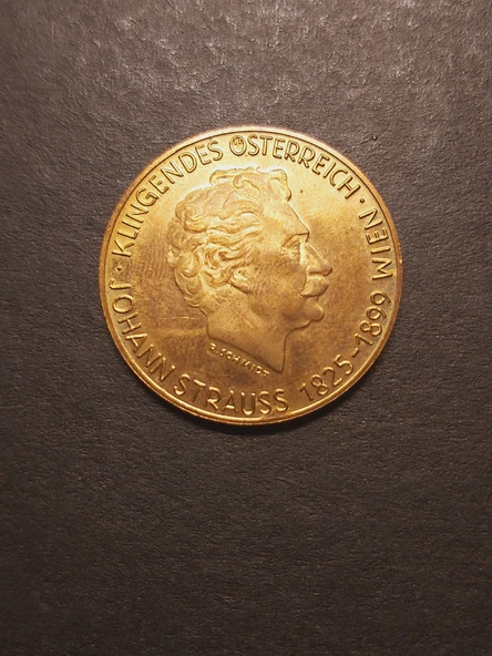 JOHANN STRAUSS 1825 1899 WIEN KLINGENDES ÖSTERREICH - R. SCHMIDT AN DER SCHÖNEN – BLAUEN DONAU A900 - Resim 7