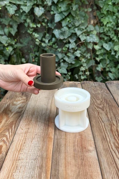 Şamdan Altlık Model 3 Silikon Altlık Kalıbı - Resim 3