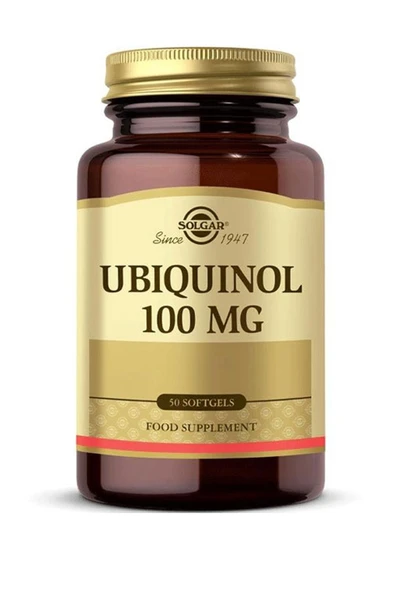 Solgar Ubiquinol 100 mg 50 Yumuşak Kapsül ürün görseli
