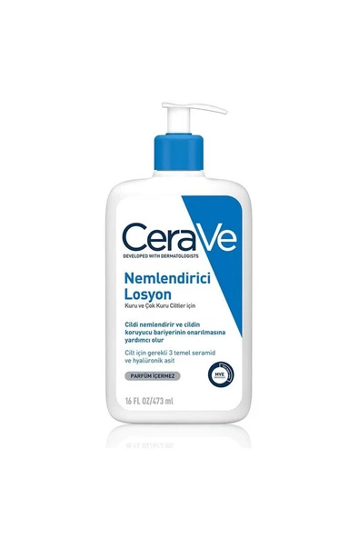 Cerave Kuru Ciltler İçin Seramid İçerikli Nemlendirici Losyon 473 ml