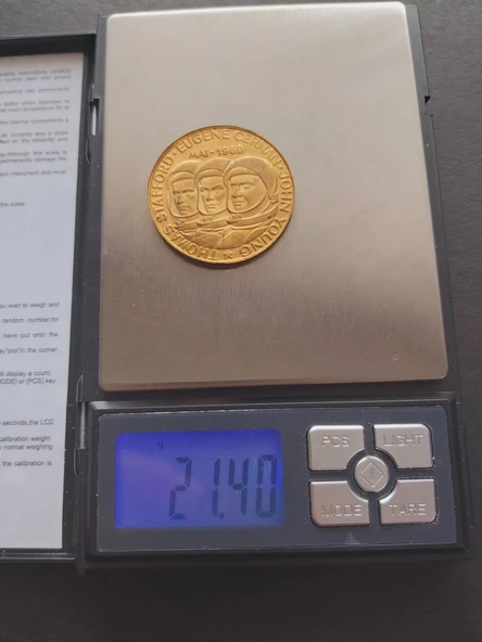 MONDLANDE MANÖVER 1969 WELTRAUMFAHRT APOLLO 10 - Thomas Stafford, Eugene Cernan, John Young A900 - Resim 3