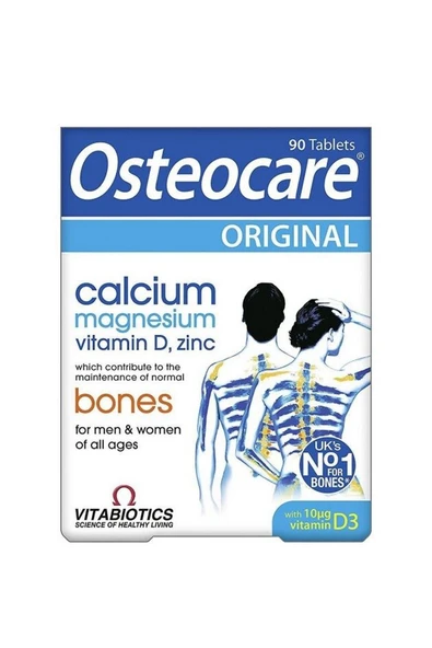 Vitabiotics Osteocare Original Calcium 90 Tablets ürün görseli
