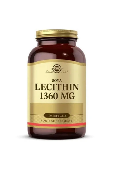 Solgar Lecithin 1360 Mg 100 Tablet ürün görseli