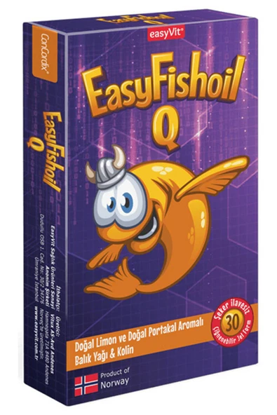 Easy Q Kids Çiğnenebilir 30 Tablet ürün görseli