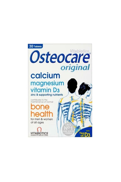 Vitabiotics Osteocare Original Calcium 30 Tablets ürün görseli
