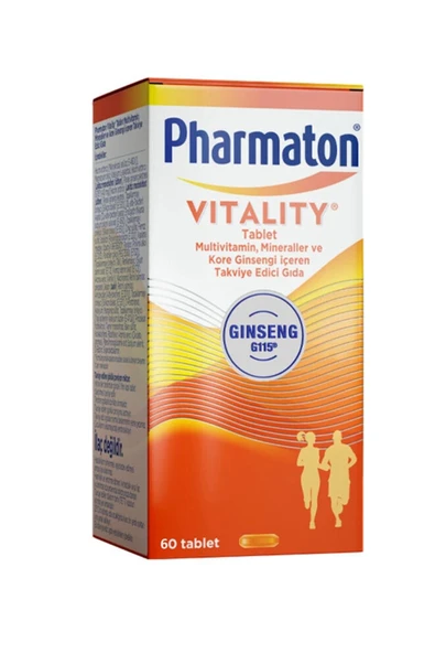 Pharmaton Vitality 60 Tablet ürün görseli