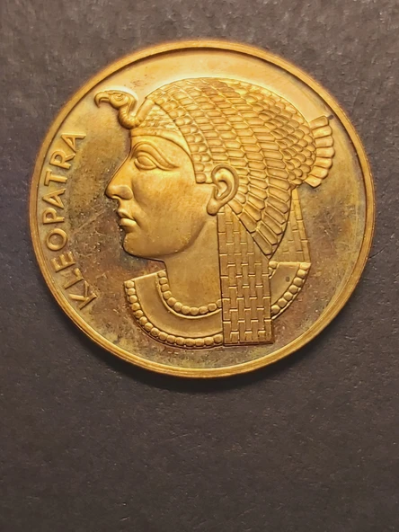 KLEOPATRA A900 - Skarabe a900 - 21.52gr 22 ayar A900 Altın Madalya - Khepri - Scarab - 7