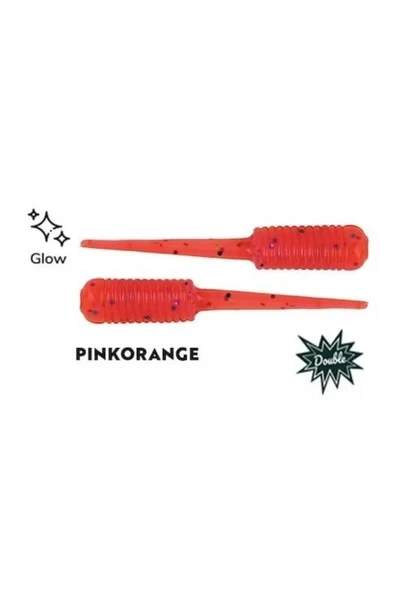 Fujin Baby Fry 2,7cm Lrf Silikon Yem Pink Orange - 1