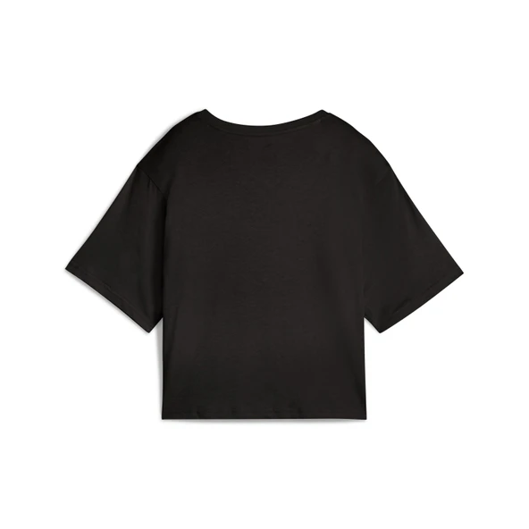 Puma 68497201 Ess Cropped No. 1 Logo Tee Kadın Spor Tişört - 2