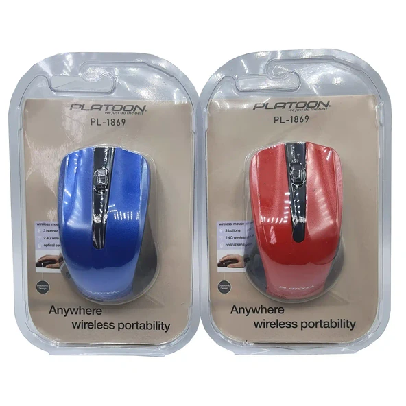 Kablosuz Mouse Lux Vakum Platoon PL-1869