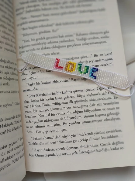 Kum Boncuk Love Bileklik - 3