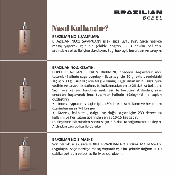Brazilian Keratin Bakım Seti - 3