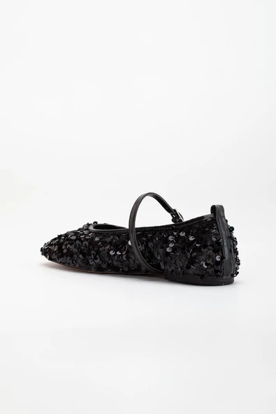 Kadın Babet Siyah File Üzeri Taş Döşeme Baretli - Resim 5