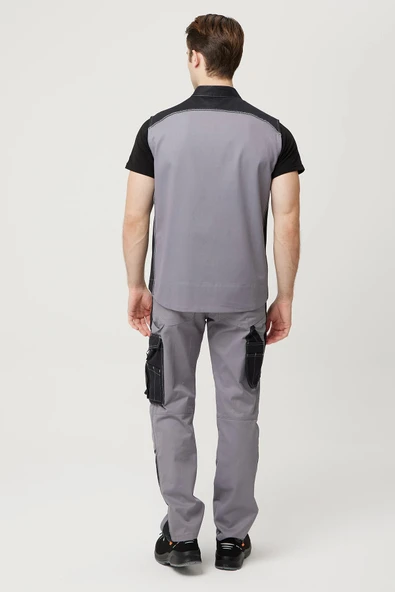 Allium Yazlık İş ve Outdoor Yelek - Hafif, Dayanıklı, Nefes Alabilir, Fonksiyonel Cepli - Resim 3