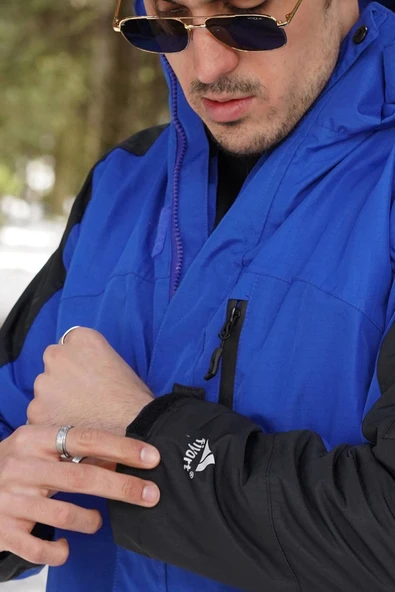 Fiyort FY 162 Sogne 3'ü 1 Arada Su Geçirmez Mont Çıkarılabilir Polar Astarlı, Nefes Alabilen Outdoor Ceket - 2