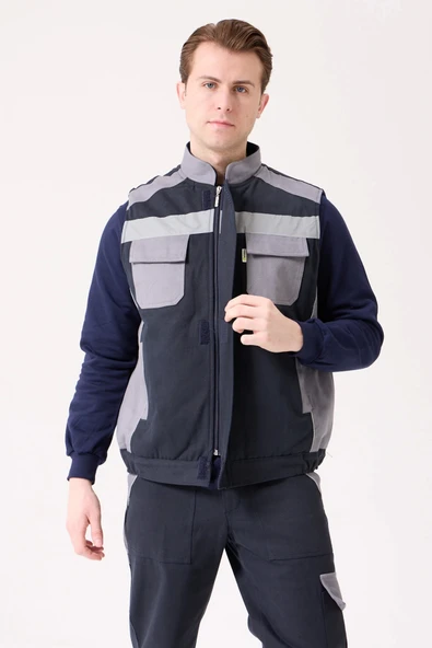 Urtica Kışlık İş ve Outdoor Yelek - Sıcak Tutucu, Suya Dayanıklı - 7