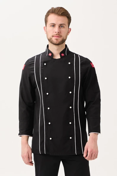 Hispanica Şef Aşçı Ceketi - Profesyonel, Nefes Alabilir, Şık ve Dayanıklı Mutfak Ceketi ürün görseli