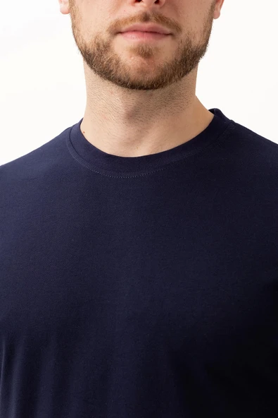 Galanthus Basic T-Shirt - Pamuklu, Nefes Alabilir, Klasik ve Rahat Kesim - 4