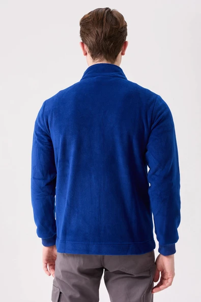 Galanthus Polar Mont Erkek Fermuarlı Sıcak Tutan Rahat ve Dayanıklı Kışlık Ceket - Resim 5