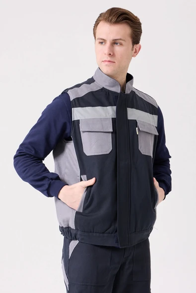 Urtica Kışlık İş ve Outdoor Yelek - Sıcak Tutucu, Suya Dayanıklı - 8