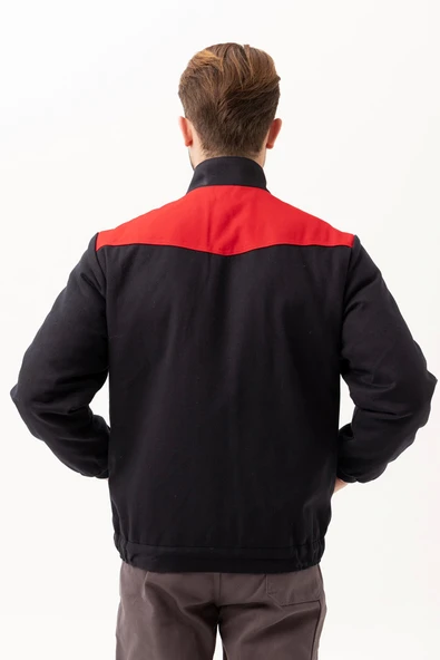 Avensis Kışlık Mont Kapitone Astar Rüzgar Geçirmez İş Montu Soğuk Hava Kıyafeti - Resim 4