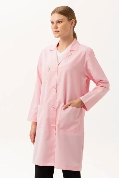 Vanessa Kadın Önlüğü - Şık, Rahat ve Dayanıklı, Cepli Uzun Kollu Model - Resim 2