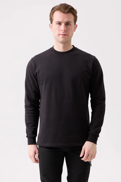 Galanthus Basic Sweatshirt - Uzun Kollu, Pamuklu, Rahat Kesim, Günlük ve İş Kullanımı İçin ürün görseli