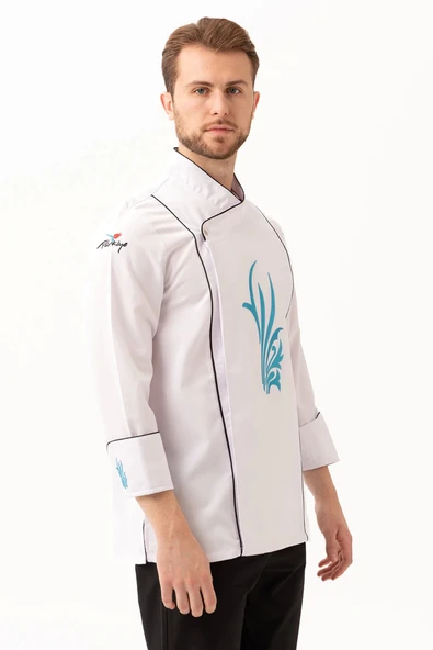 Libani Şef Aşçı Ceketi - Nefes Alabilir, Dayanıklı, Profesyonel Mutfak Kullanımı İçin - 5