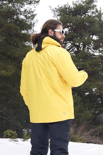 Fiyort FY 76 Floyen Polarlı Yağmurluk Mont Soğuk ve Yağmura Karşı Maksimum Koruma - Resim 2