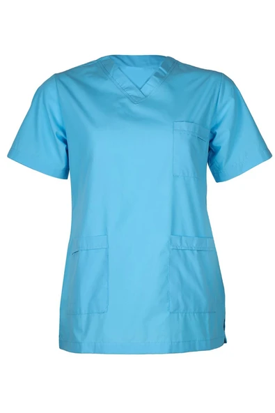 Santolina V Yaka Üniforma - Doktor, Hemşire, Sağlık Çalışanları İçin Rahat ve Dayanıklı Scrubs
