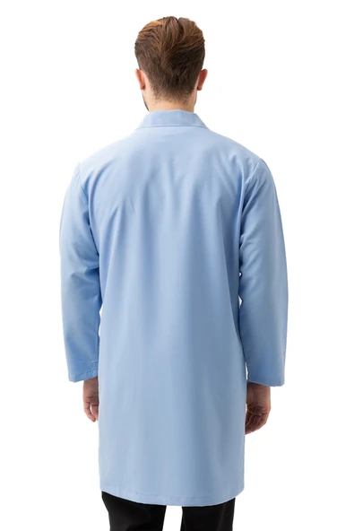 Vanessa Erkek Önlük Klasik Yaka Uzun Kollu Dayanıklı ve Rahat İş Önlüğü - 2