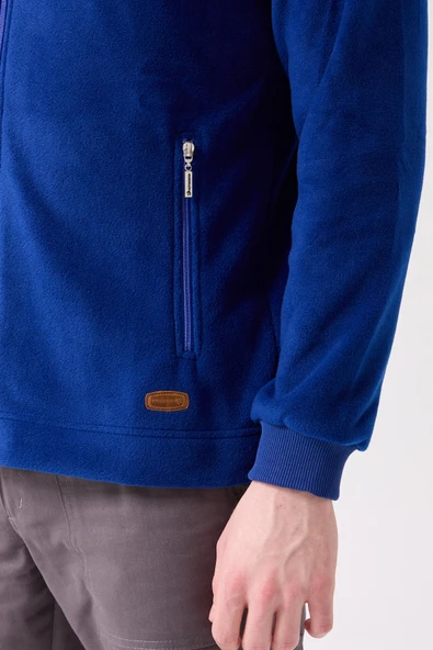 Galanthus Polar Mont Erkek Fermuarlı Sıcak Tutan Rahat ve Dayanıklı Kışlık Ceket - Resim 6