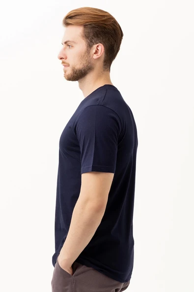 Galanthus Basic T-Shirt - Pamuklu, Nefes Alabilir, Klasik ve Rahat Kesim - 2