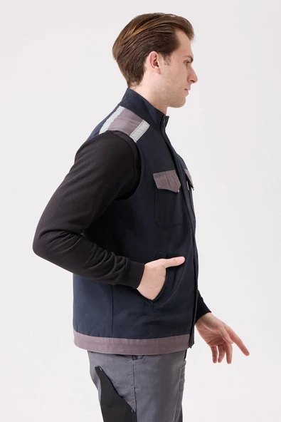 Blaze Kışlık İş Yeleği - Sıcak Tutucu, Rüzgar Geçirmez, Fonksiyonel Cepli - 6