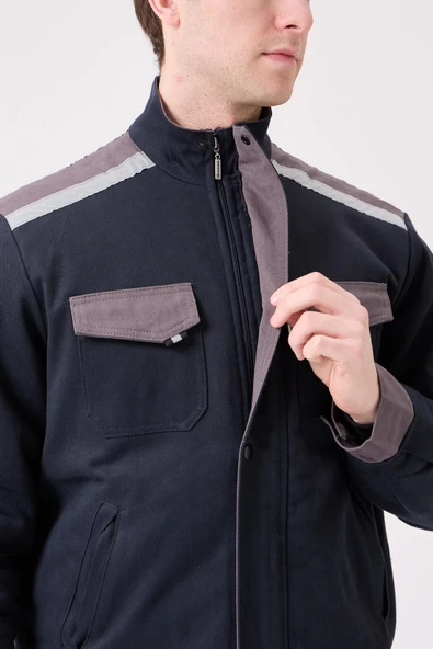 Blaze Kışlık Mont Soğuk Hava Koşullarına Dayanıklı İş Tipi Dış Giyim - Resim 8