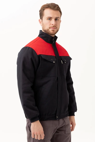 Avensis Kışlık Mont Kapitone Astar Rüzgar Geçirmez İş Montu Soğuk Hava Kıyafeti - Resim 2