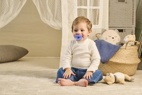 Chicco PhysioForma Soft 2'li Silikon Emzik 6-16 Ay Erkek
