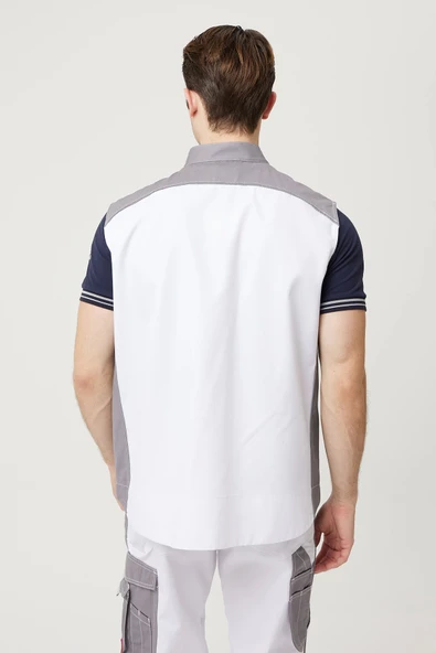 Allium Yazlık İş ve Outdoor Yelek - Hafif, Dayanıklı, Nefes Alabilir, Fonksiyonel Cepli - Resim 3