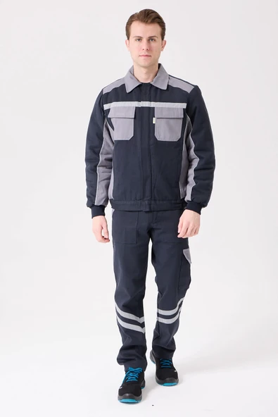 Urtica Kışlık İş Montu - Pamuklu, Polarlı, Dayanıklı ve Rahat - Resim 2