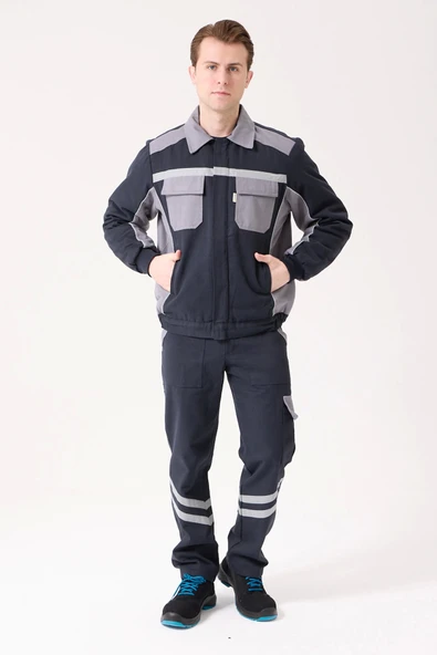 Urtica Kışlık İş Montu - Pamuklu, Polarlı, Dayanıklı ve Rahat - Resim 4