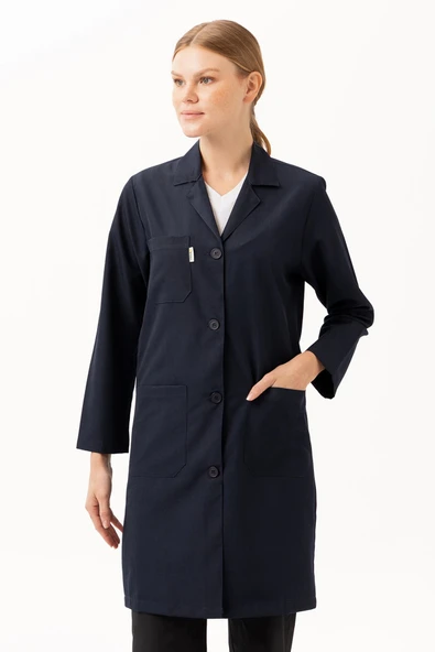 Vanessa Kadın Önlüğü - Şık, Rahat ve Dayanıklı, Cepli Uzun Kollu Model ürün görseli