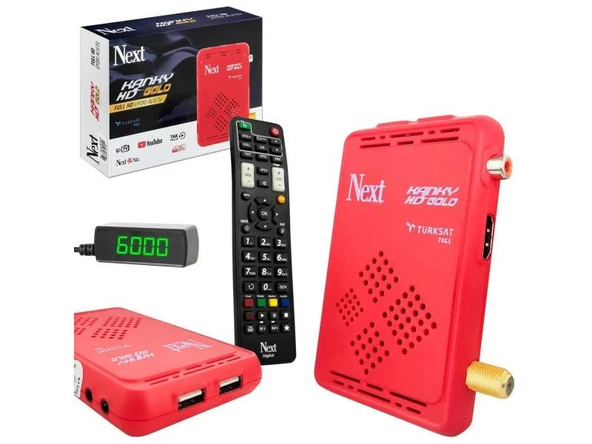NEXT KANKY  full hd uydu alıcı gold yeni