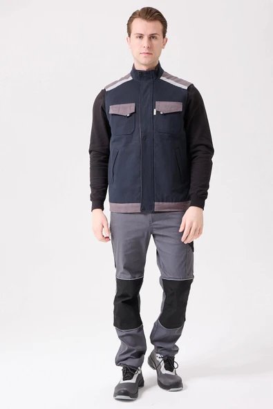 Blaze Kışlık İş Yeleği - Sıcak Tutucu, Rüzgar Geçirmez, Fonksiyonel Cepli - 2