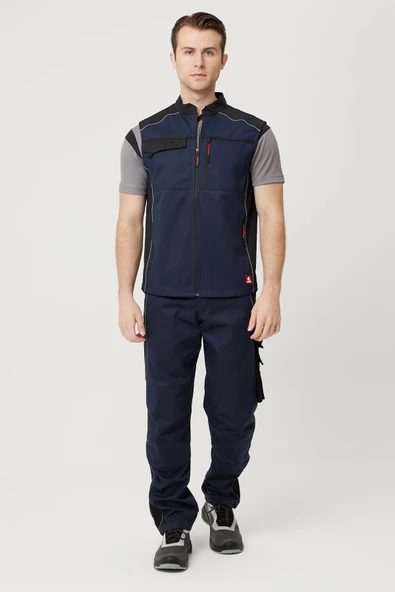 Allium Yazlık İş ve Outdoor Yelek - Hafif, Dayanıklı, Nefes Alabilir, Fonksiyonel Cepli - Resim 2